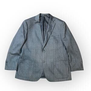Spada Roma Blazer Sport Coat Mens 56 (US 46) Gray Wool Two Button